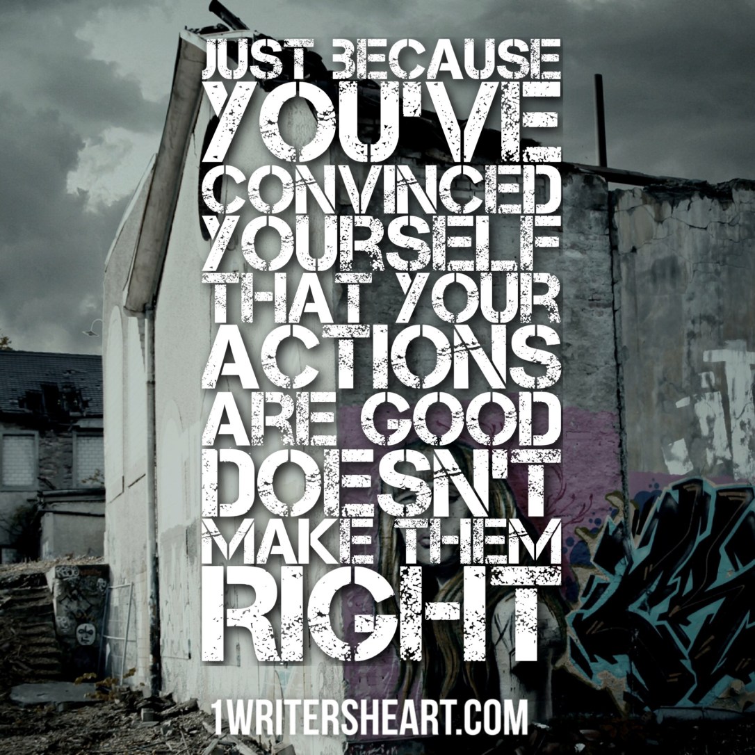 Good Isn't Always Right 