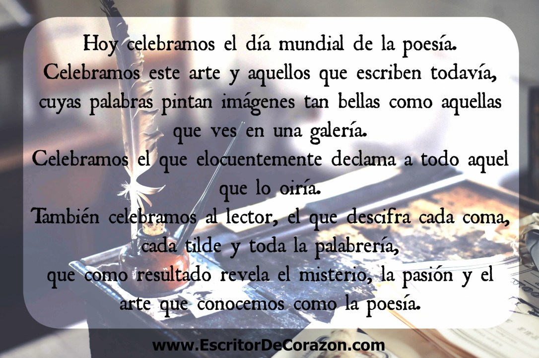 Dia Mundial De La Poesia